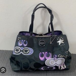 Coach bag lightly used limited edition